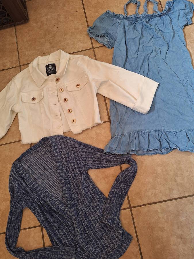 Dress and jacket Combo - 3 Piece Girl Size 9- 10yrs