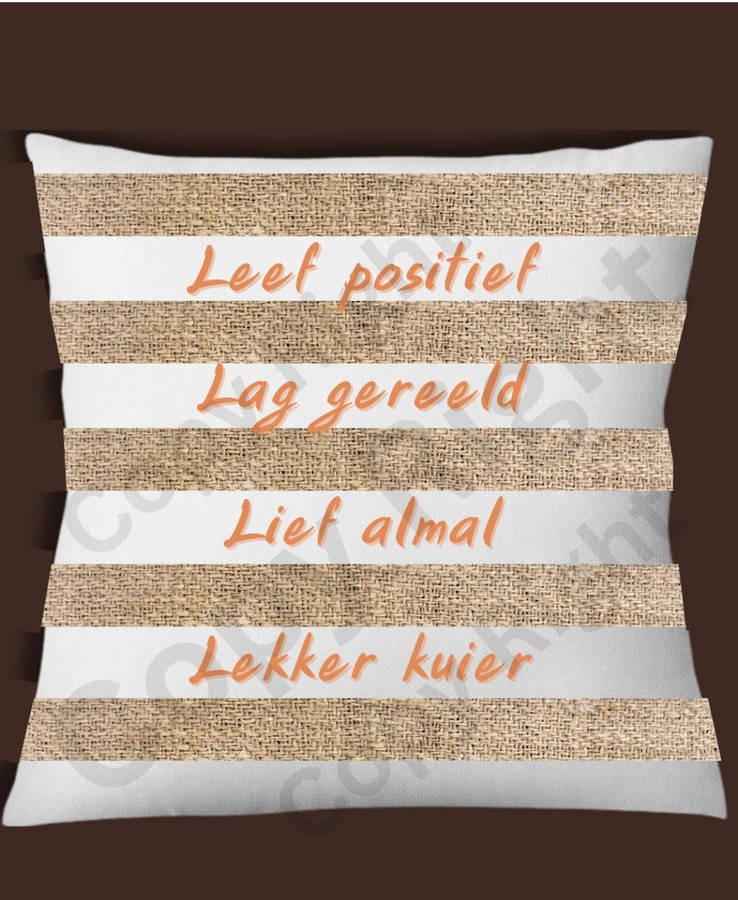 Cushion - home decor- throw pillow x 5
