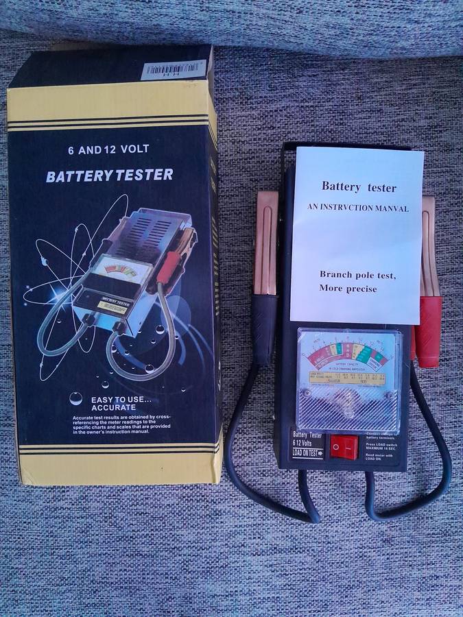 VEHICLE BATTERY TESTER