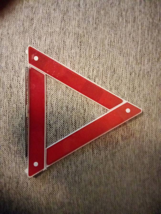 Warning triangle