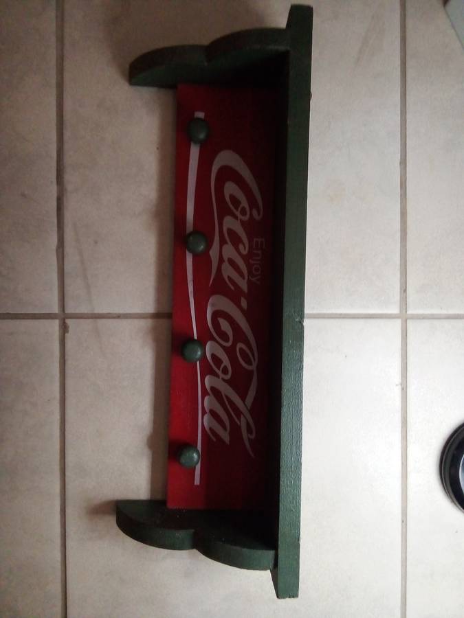 Coca cola coat hanger