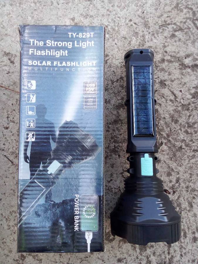 Solar Flashlight