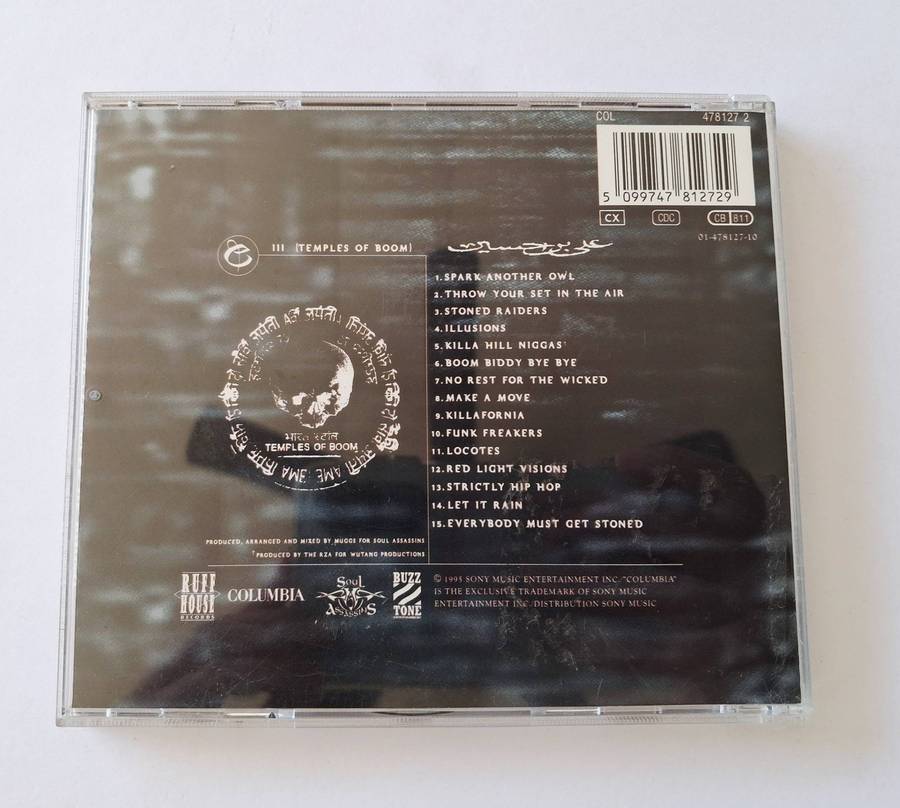 Cypress Hill  III - Temples Of Boom CD