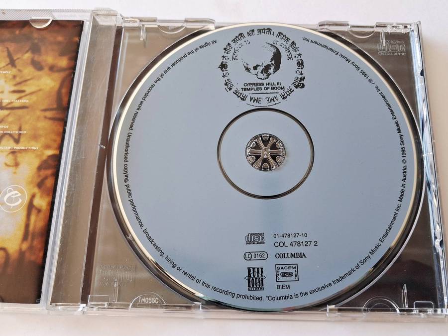 Cypress Hill  III - Temples Of Boom CD