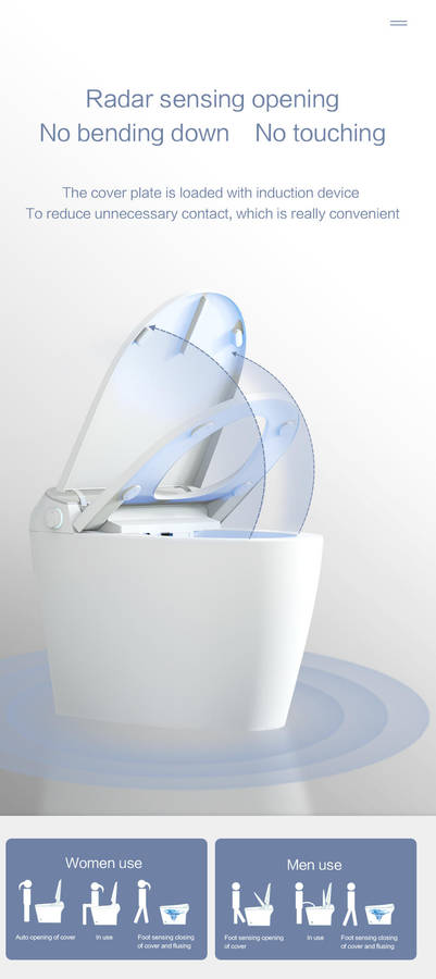 Intelligent Toilet Tankless