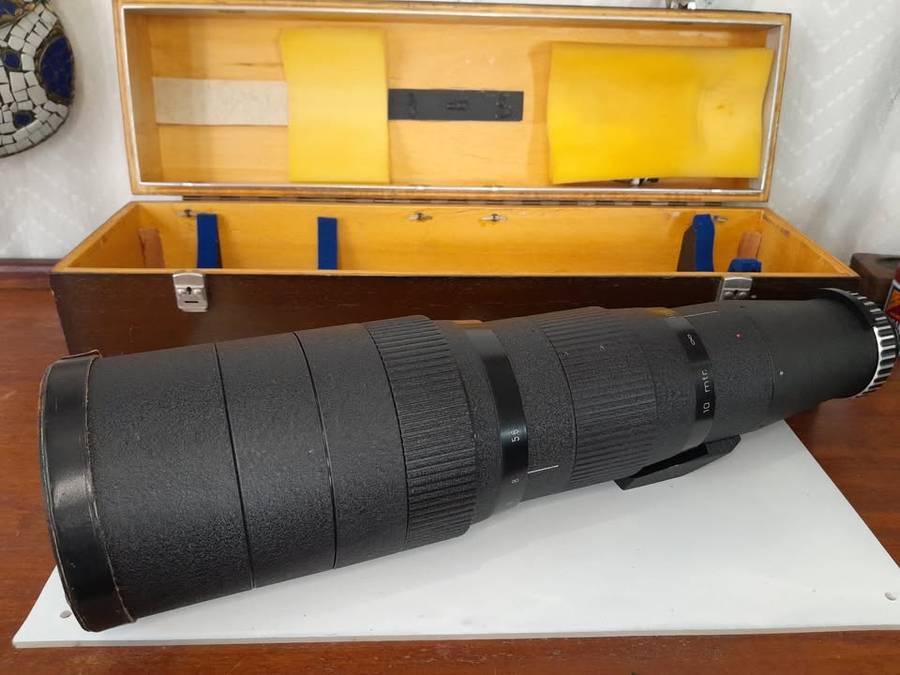 EXAKTA Camera with Accessories including 600mm ENNA Lense
