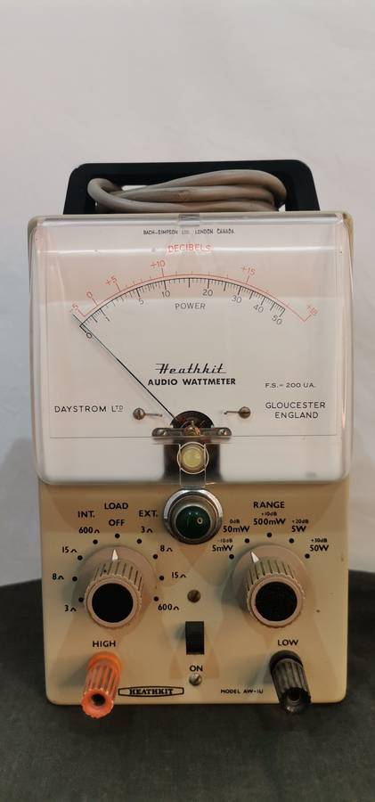 1969(?) Heathkit Audio Wattmeter