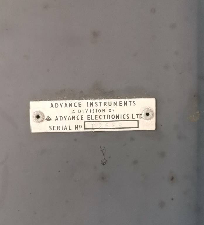 Vintage Advance Electronics Oscilloscope OS15A