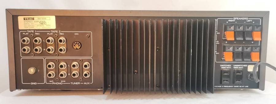 TEAC BX-500 High Speed Integrated Amplifier