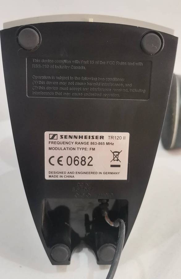 Sennheiser HDR 120-II Wireless Headphones with Charging/Transmitter Base