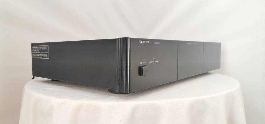 A LEGEND from the 90s! Rotel RB-970BX MK II Power Amplifier