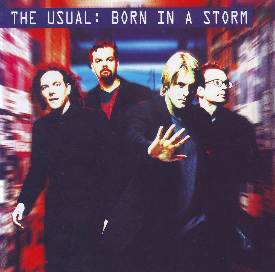 THE USUAL - Born in a storm (CD) CDCLL (LF) 7028 EX