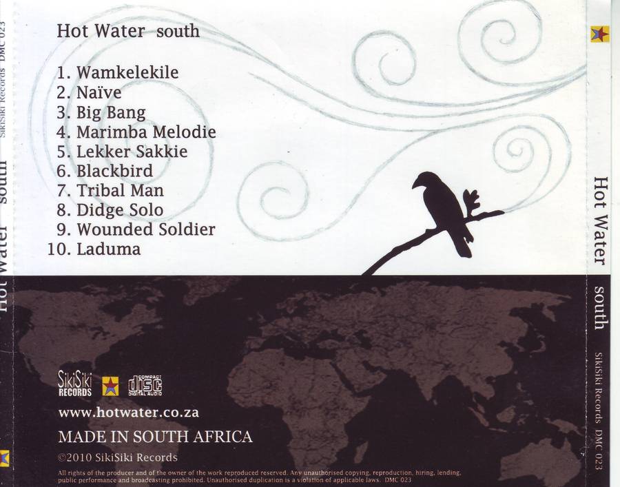 HOT WATER - South (CD) DMC 023 NM