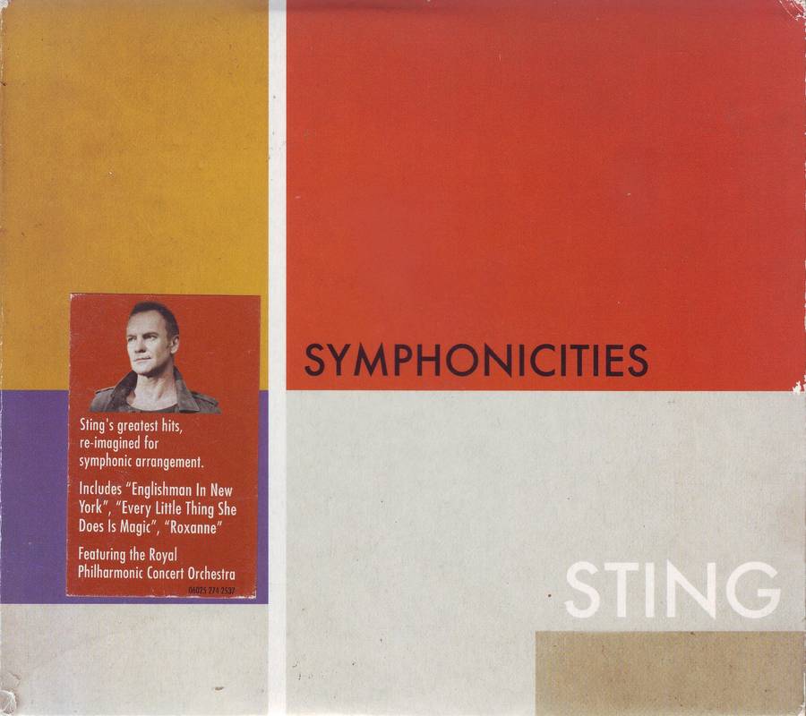 STING - Symphonicities (CD, gatefold)  06025 274 2537 VG+