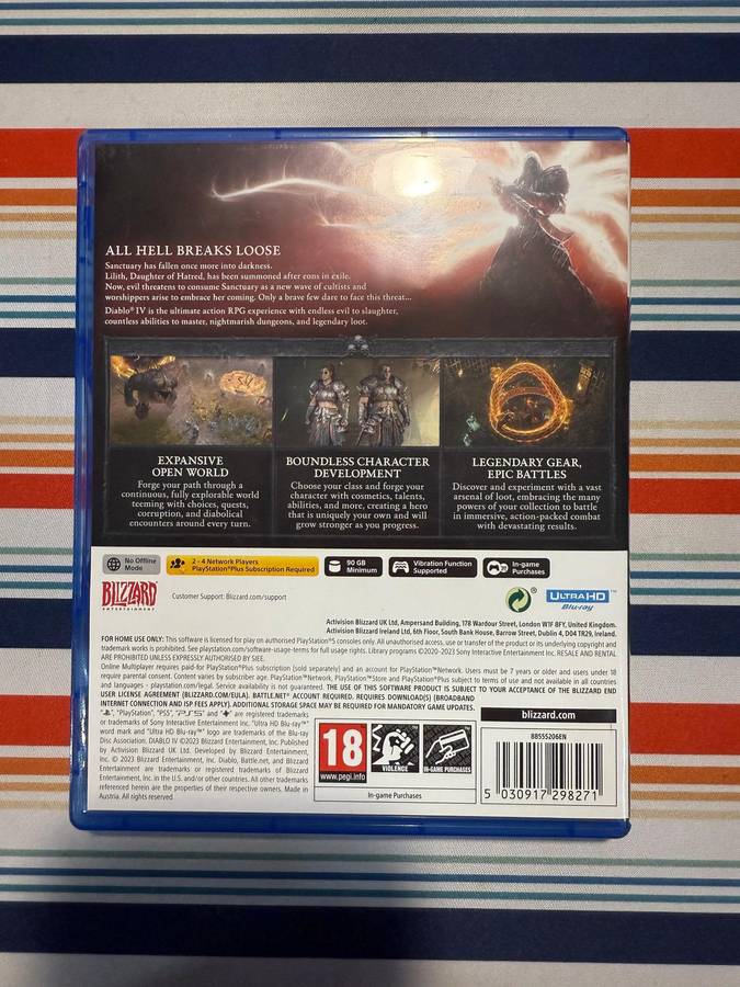 Diablo II: Resurrected (PS5) Excellent Condition