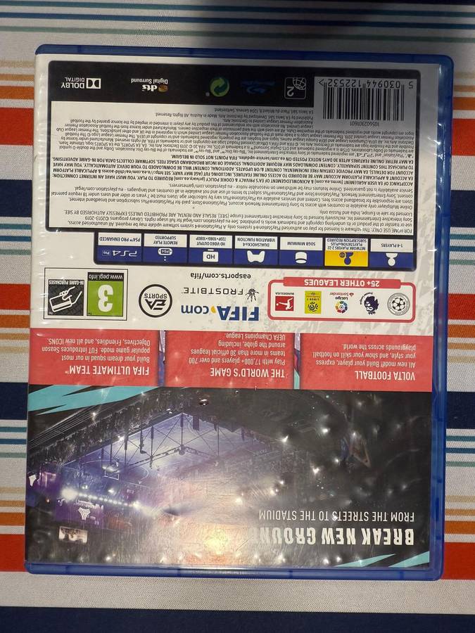 GTA V + FIFA 20 + The Witcher 3 (PS4 Bundle) Good Condition