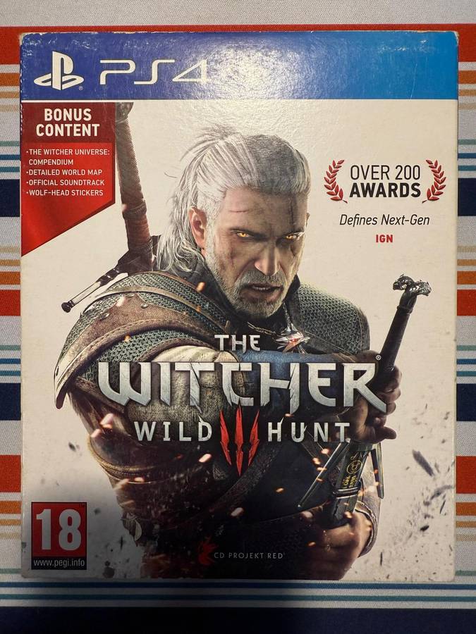 GTA V + FIFA 20 + The Witcher 3 (PS4 Bundle) Good Condition