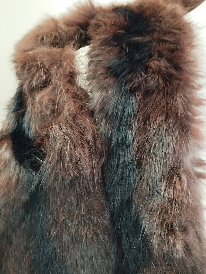 Sable fur stole