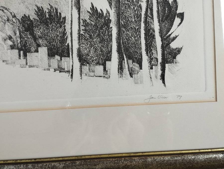 Stone Lithographs by South African artist Jan Visser