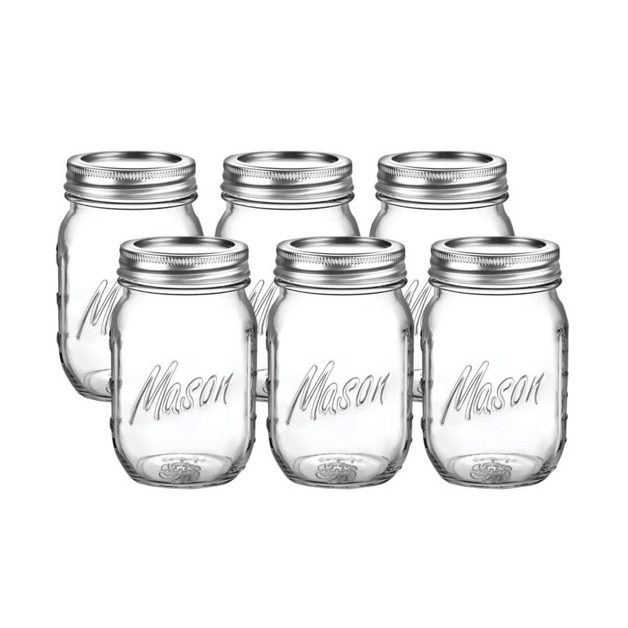 Paksh Novelty Mason Preserve Jars - 475ml