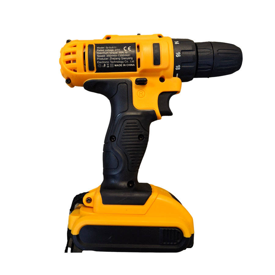 34pc Cordless 21V Drill Set