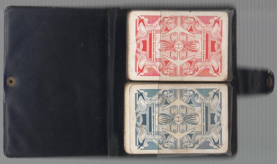 SAA / SAL - SUID AFRIKAANSE LUGDIENS /  SOUTH AFRICAN AIRWAYS PLAYING CARDS (OLD)