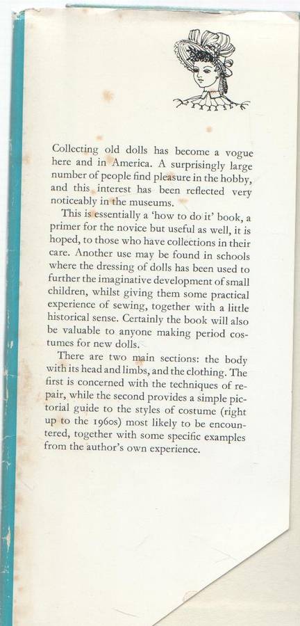 HOW TO REPAIR AND DRESS OLD DOLLS - AUDREY JOHNSON (REPRINT 1972)