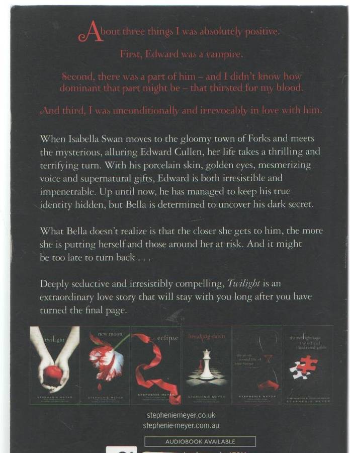 TWILIGHT - STEPHENIE MEYER (2007)