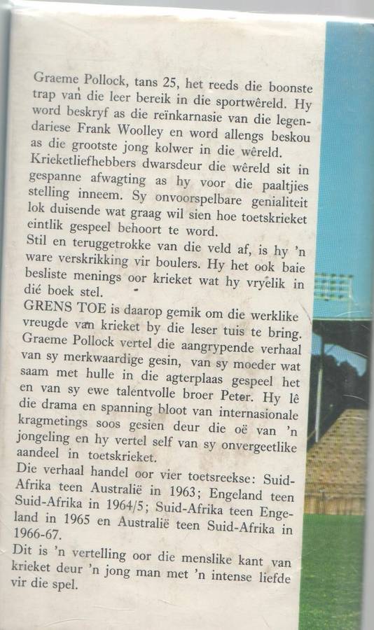 GRENS TOE - GRAEME POLLOCK (1969)