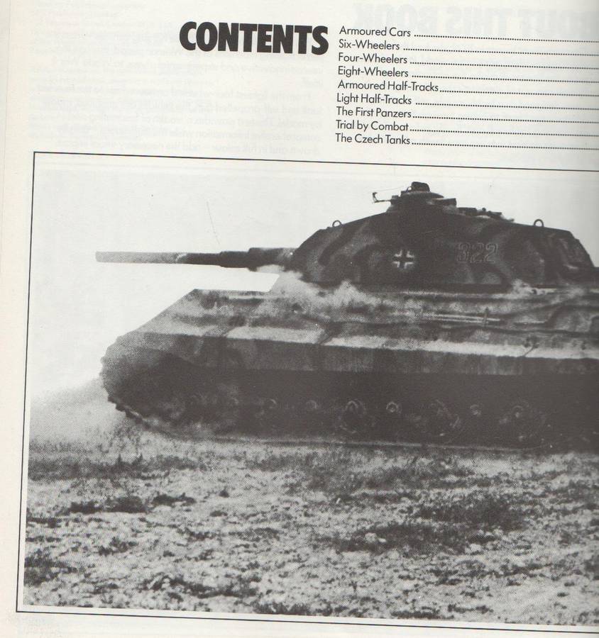 GERMAN TANKS & FIGHTING VEHICLES OF WORLD WAR II- CHRIS ELLIS & PETER CHAMBERLAIN (1976)