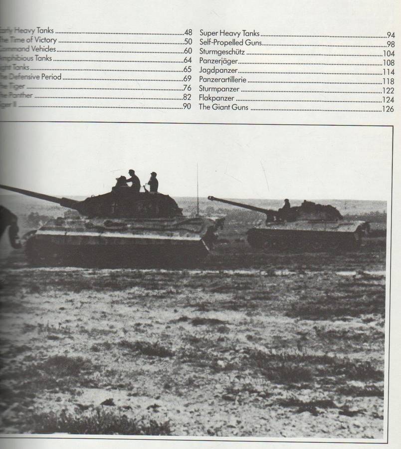 GERMAN TANKS & FIGHTING VEHICLES OF WORLD WAR II- CHRIS ELLIS & PETER CHAMBERLAIN (1976)