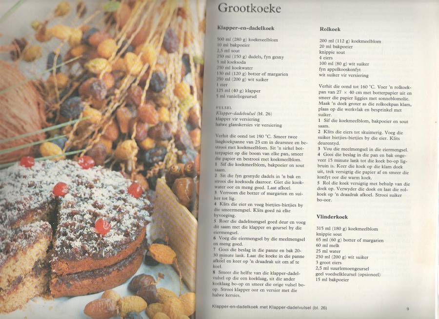 KERMISKOS MET RESEPTE BY DIE GROOT EN KLEIN MAAT - MARIETTE CRAFFORD-BARNARD