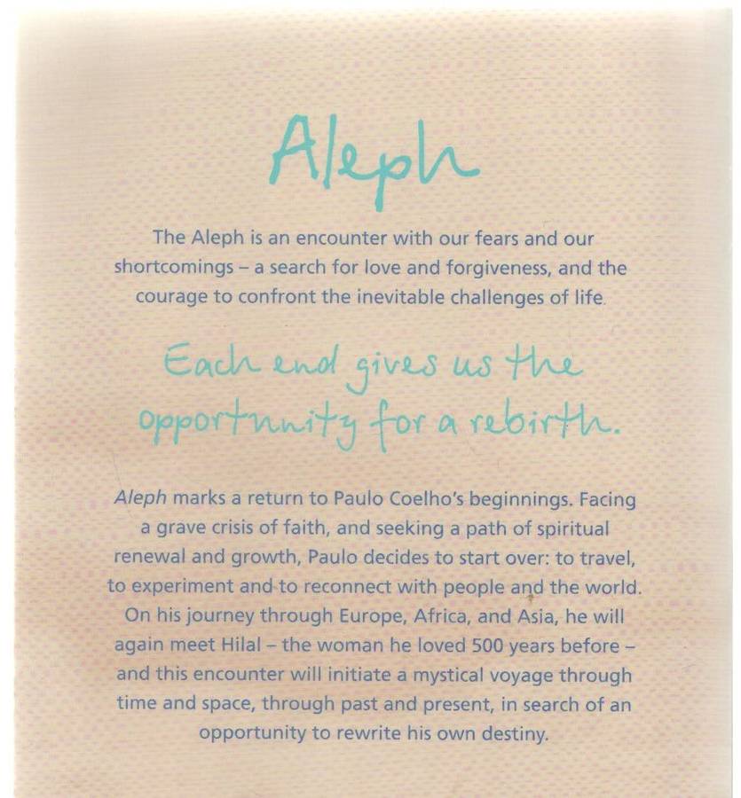 ALEPH - PAULO COELHO  (2011)