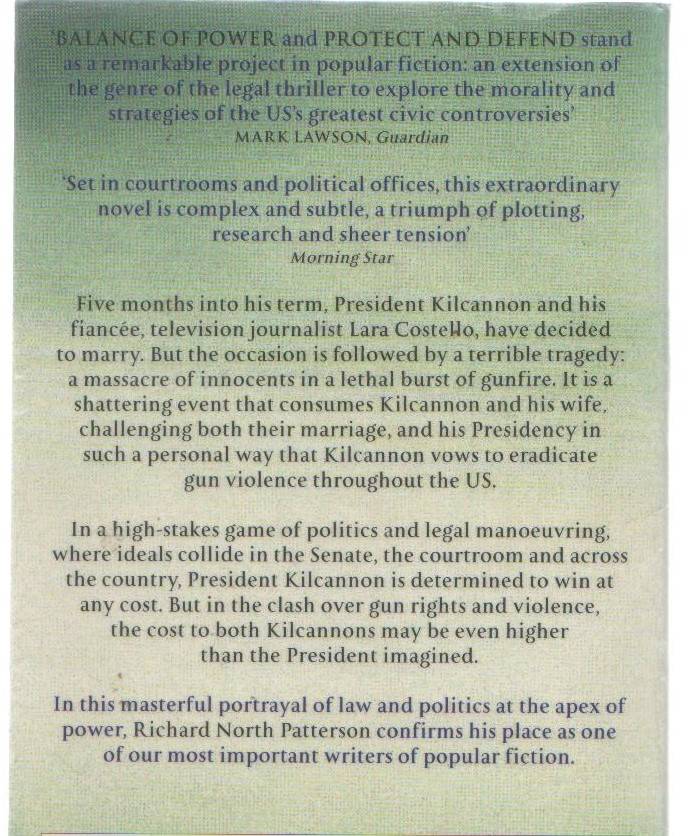 BALANCE OF POWER - RICHARD NORTH PATTERSON  (1 ST PUBLISHED 2003)