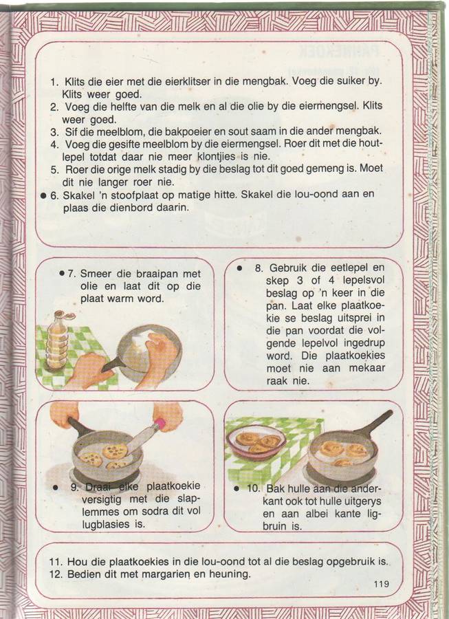 KLEIN KOOK EN GENIET - S J A DE VILLIERS (1 STE UITGAWE 1982)