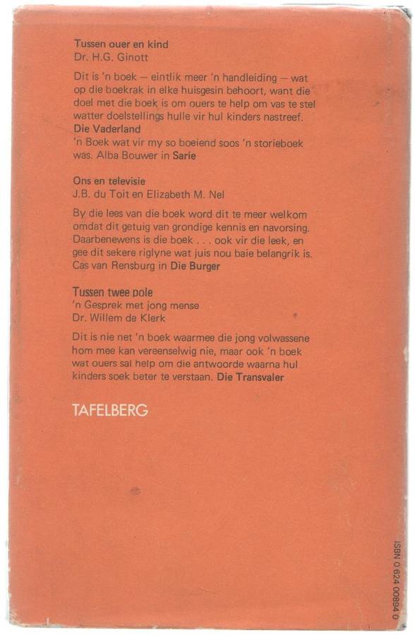RONDOM DIE SKOOLKLOK - A A J VAN NIEKERK (1 STE DRUK 1976)