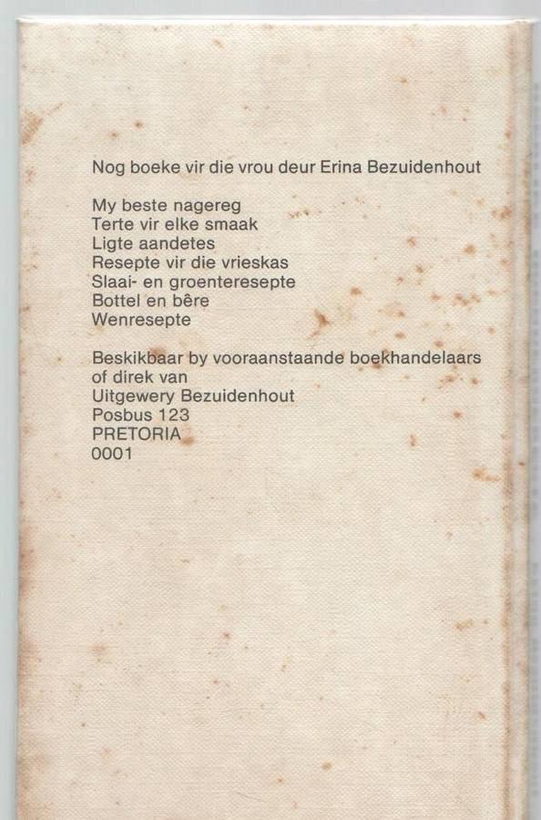 HEERLIKE HOENDERGEREGTE - ERINA BEZUIDENHOUT (2 DE UITGAWE 1983)