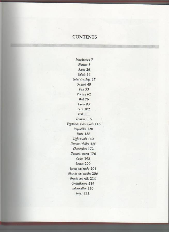BEST OF COOKING IN SOUTH AFRICA - LYNN BEDFORD HALL (6 TH IMPRESSION 1995)
