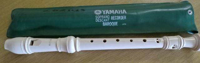 YAMAHA  SOPRANO DESCANT RECORDER BAROQUE