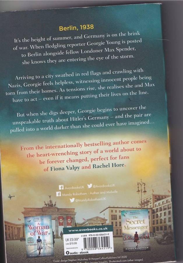 THE BERLIN GIRL - MANDY ROBOTHAM (1 ST PUBLISHED 2020)