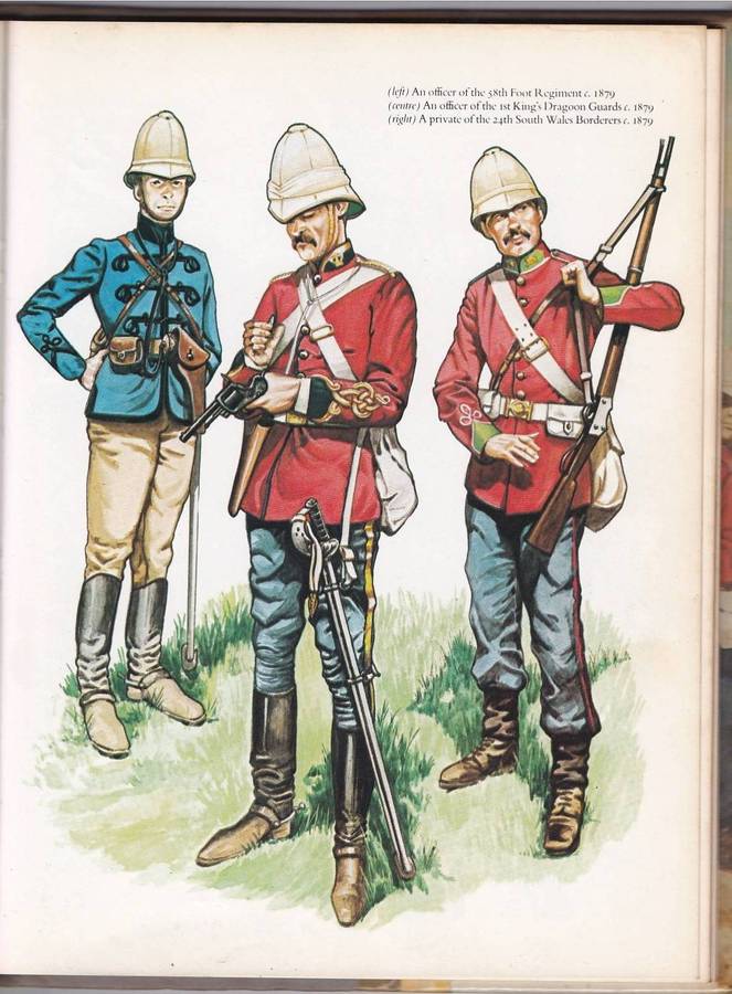 UNIFORMS & WEAPONS OF THE ZULU WAR - CHRISTOPHER WILKINSON-LATHAM (1 ST PUBLISHED 1978)