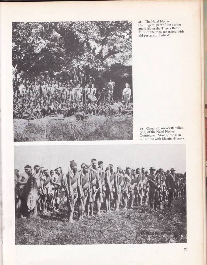 UNIFORMS & WEAPONS OF THE ZULU WAR - CHRISTOPHER WILKINSON-LATHAM (1 ST PUBLISHED 1978)