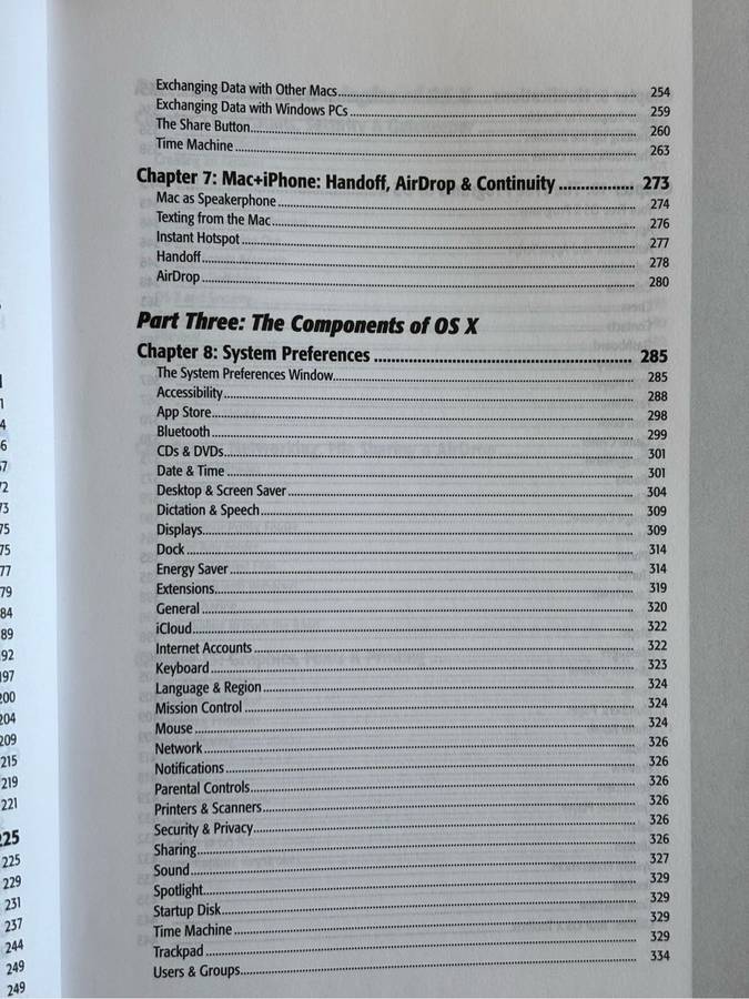 OS X El Capitan the missing manual David Pogue Book