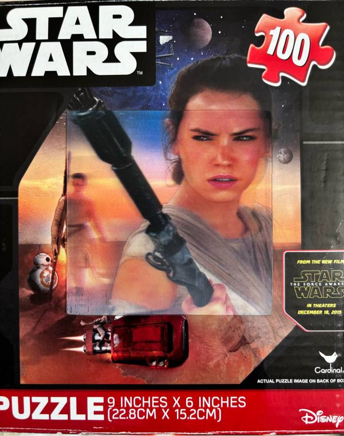 Star Wars Lot Lego Yoda Chronicles movie SEALED , 100 Piece Puzzle and mini tissue