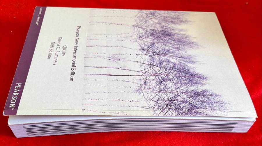 Quality Pearson New International Edition 5th Edition Donna C Summers