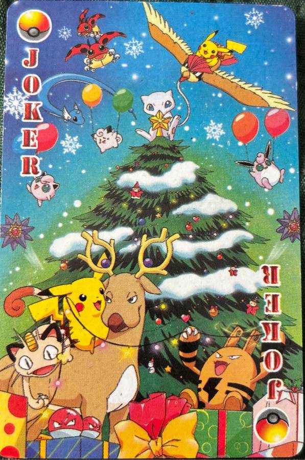Pokémon Pocket Monsters Pikachu featured 54 deck