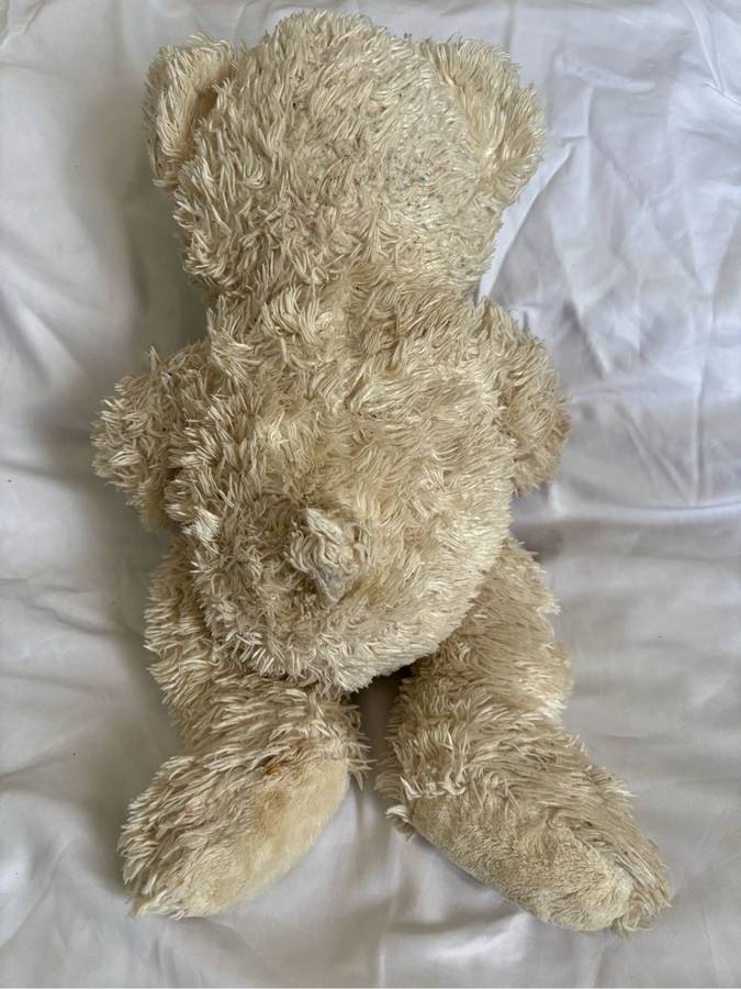 Valentine Teddy Bear Cream Red Heart With Love
