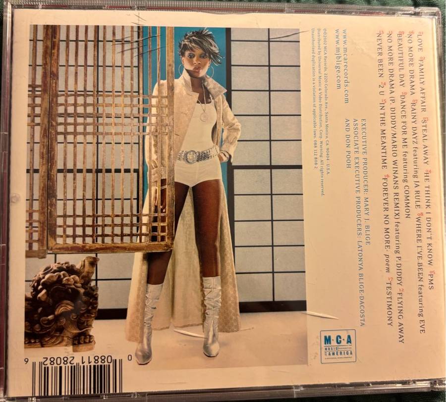 Mary J Blige CD No More Drama 2002 more than 15 Songs