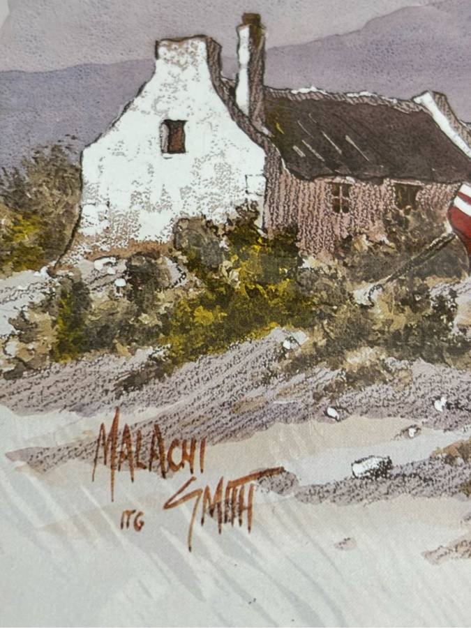 Malachi Smith 2 Limited Signed Prints 304/500 Sealed Unframed