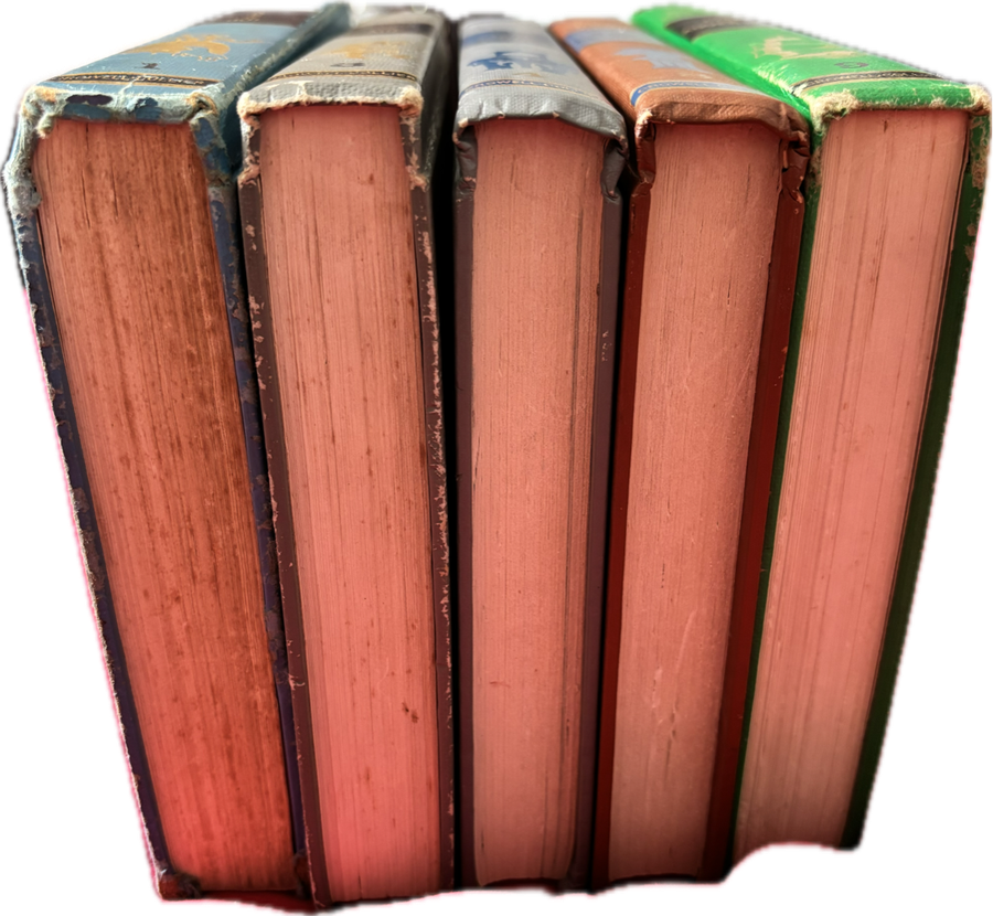Colliers Junior Classics 1962 Lot x 5 Volumes 1,3,4,8&9